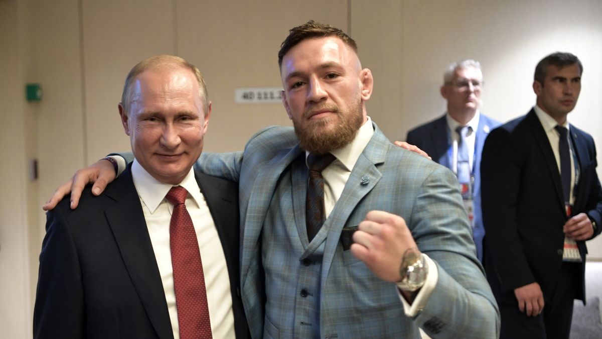 mma alkohol władimir putin conor mcgregor