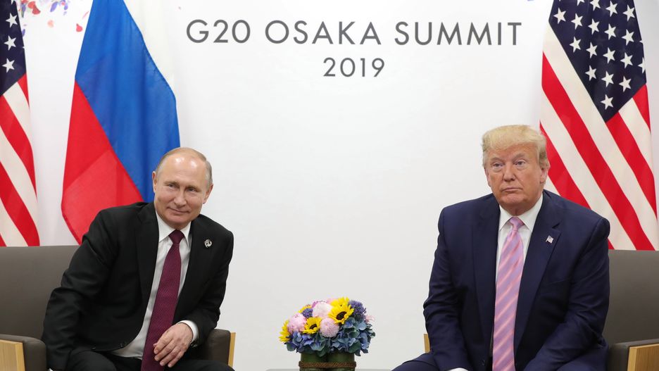 Władimir Putin rozmawiał z Donaldem Trumpem podczas szczytu G20 w japońskiej Osace