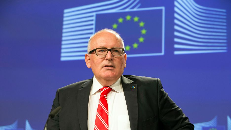 Frans Timmermans, I wiceprzewodniczący Komisji Europejskiej.