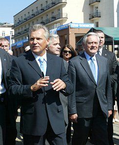 Prezydenci Polski i Litwy odsłonili pomnik Nikifora