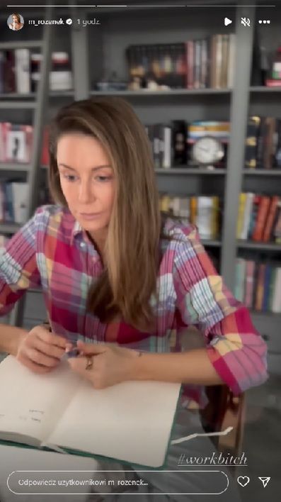 Małgorzata Rozenek pokazała swoje biuro