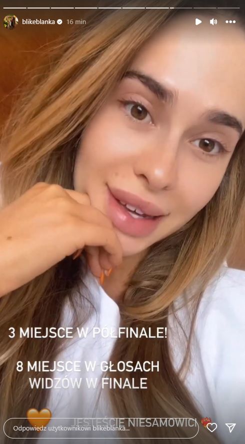 Blanka o miejscu w Eurowizji