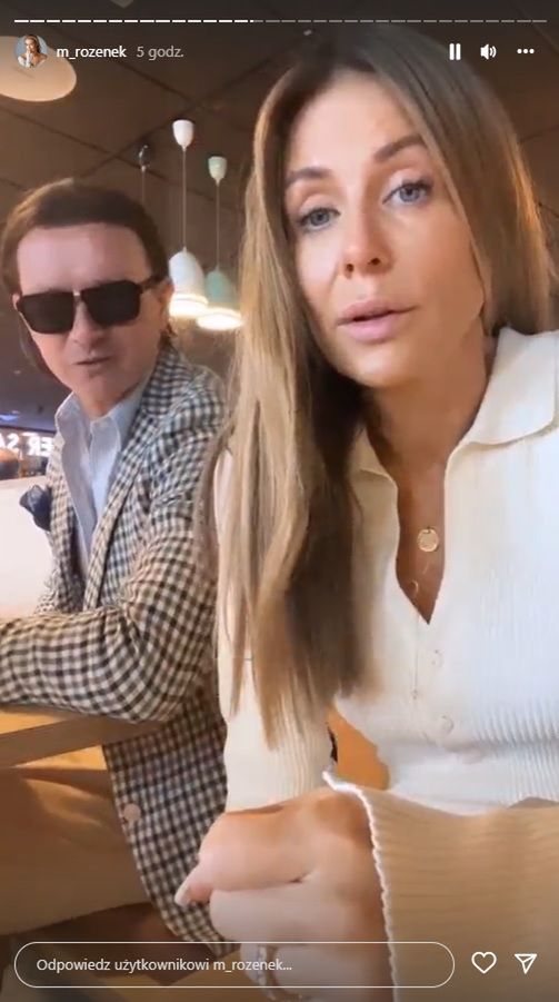 Małgorzata Rozenek i Radosław Majdan