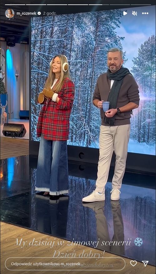 Małgorzata Rozenek i Krzysztof Skórzyński