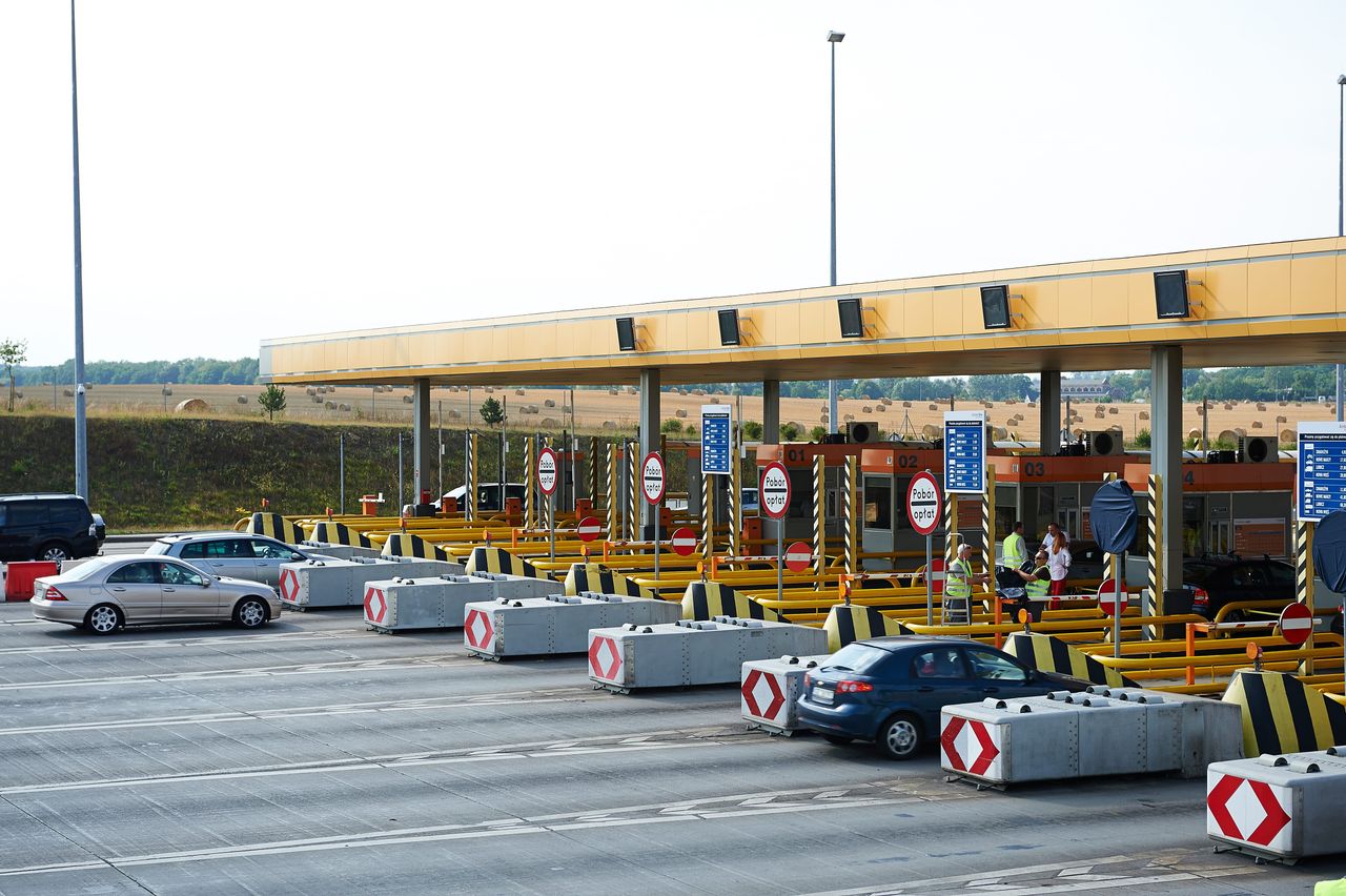 Szlabany na A1 podniesione, więc kierowca przejechał. Na końcu trasy czekała go niemiła niespodzianka