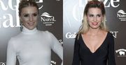 Biała Halina Mlynkova i czarna Agnieszka Popielewicz na Różach Gali 2014