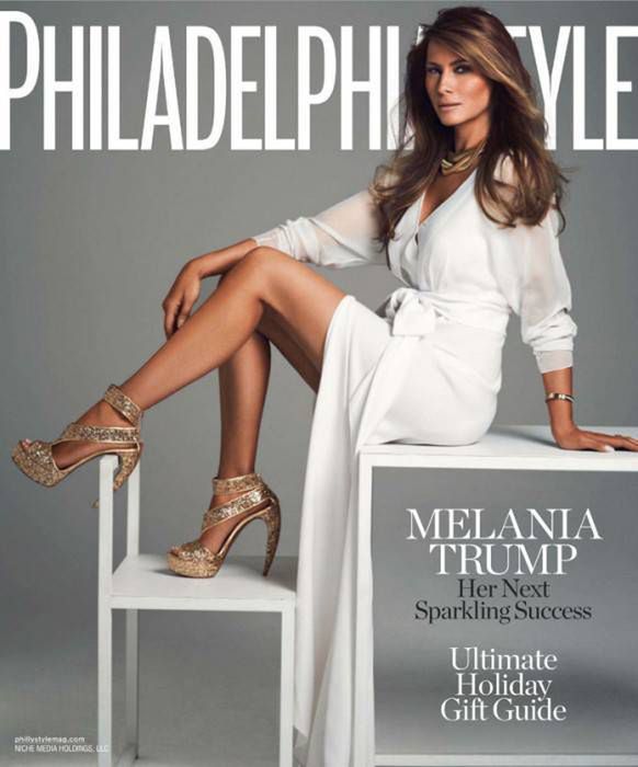 Melania Trump na okładce Philadephia Style