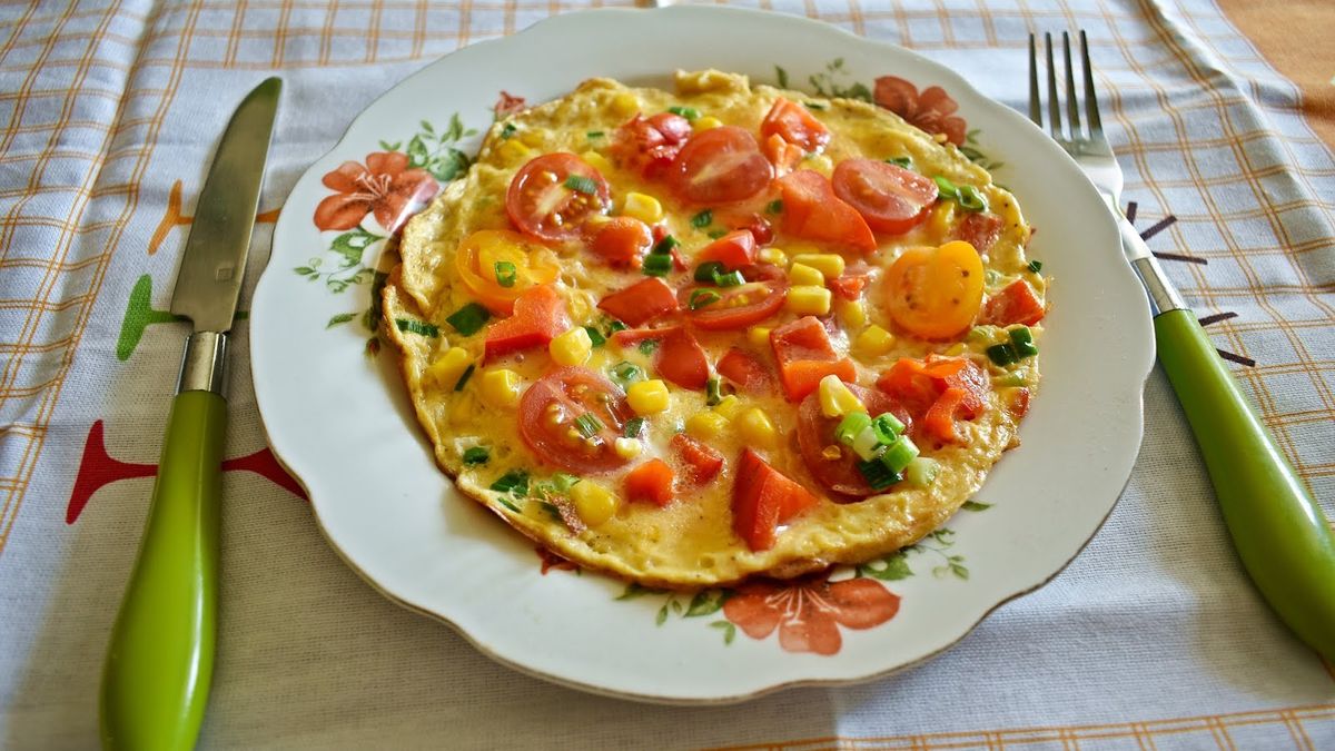 Omlet z warzywami