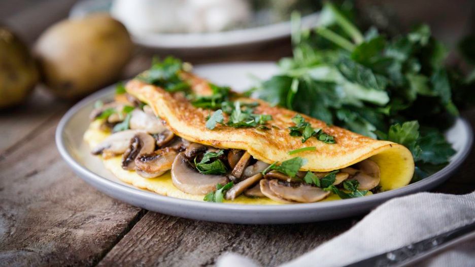 Omlet sprawdzi się jako szybkie śniadanie