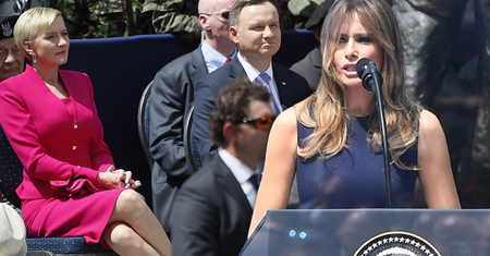 Melania Trump wygłosiła piękne przemówienie w Warszawie! To pierwsza taka sytuacja w historii! [WIDEO]