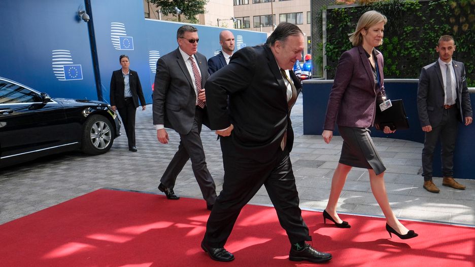 Amerykański sekretarz stanu zjawił się w Brukseli niespodziewanie