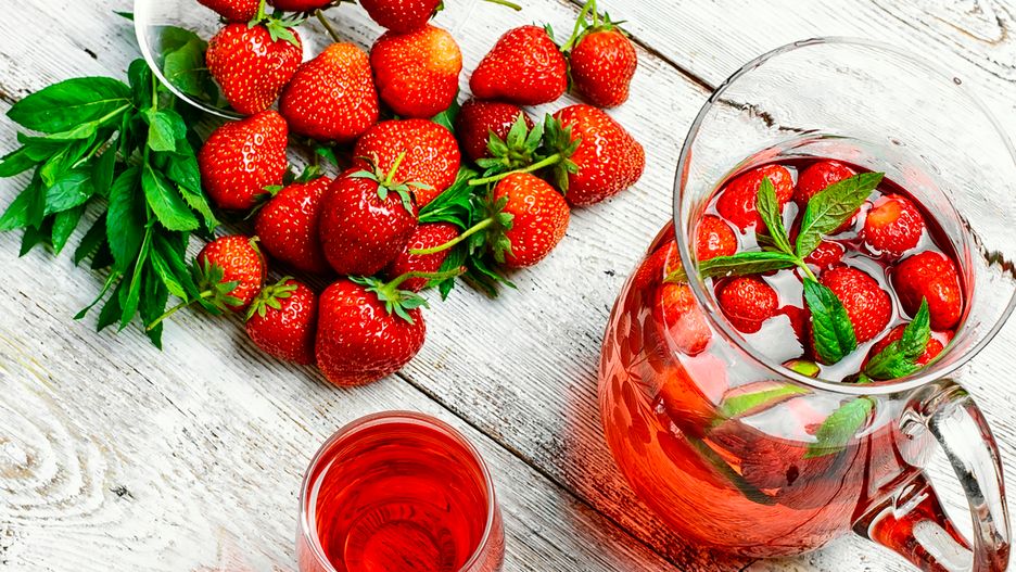 Kompot truskawkowy