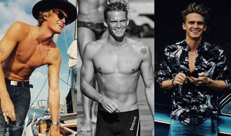 CIACHO TYGODNIA: Cody Simpson - nowy kolega Edyty Górniak, chłopak Miley Cyrus i... utalentowany pływak (ZDJĘCIA)