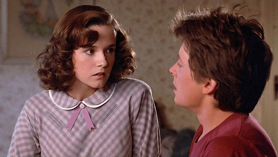 Lea Thompson jako Lorraine Baines w "Powrocie do przyszłości"