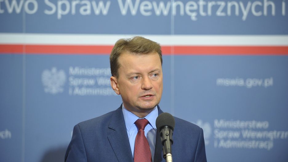 Szef MSWiA nie przyjmuje krytyki ze strony PO