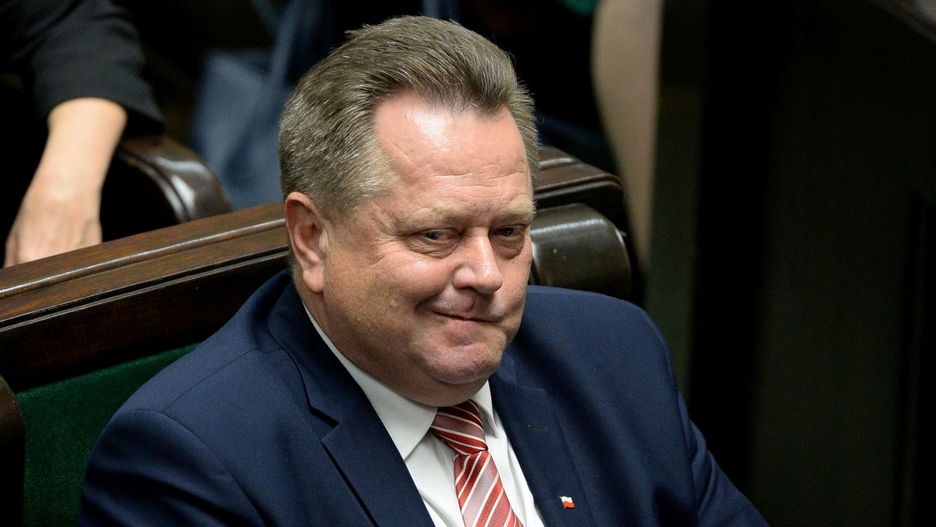 Wiceszef MSWiA Jarosław Zieliński.