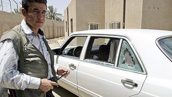 Samochód, w którym zginął wiceminister spraw zagranicznych Iraku