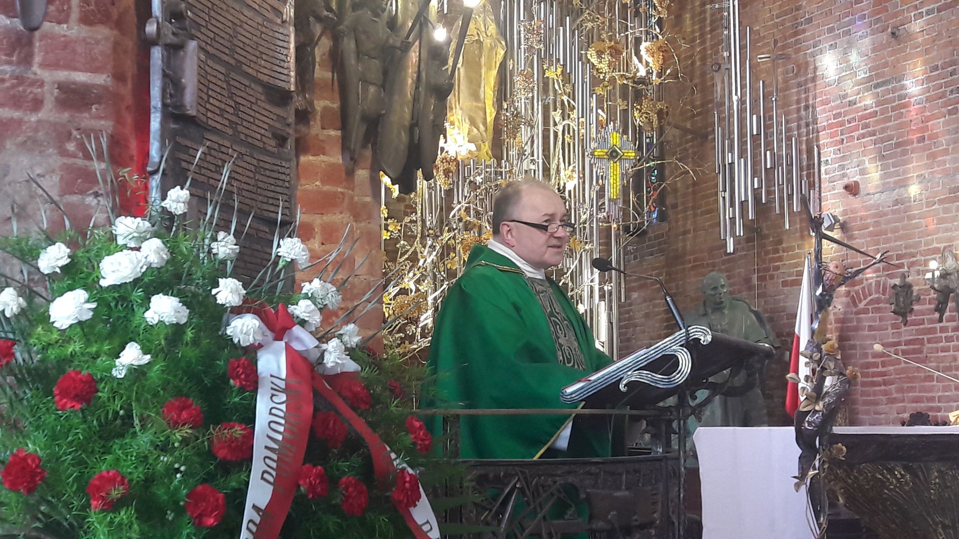 Msza odbyła się w Bazylice św. Brygidy w Gdańsku.