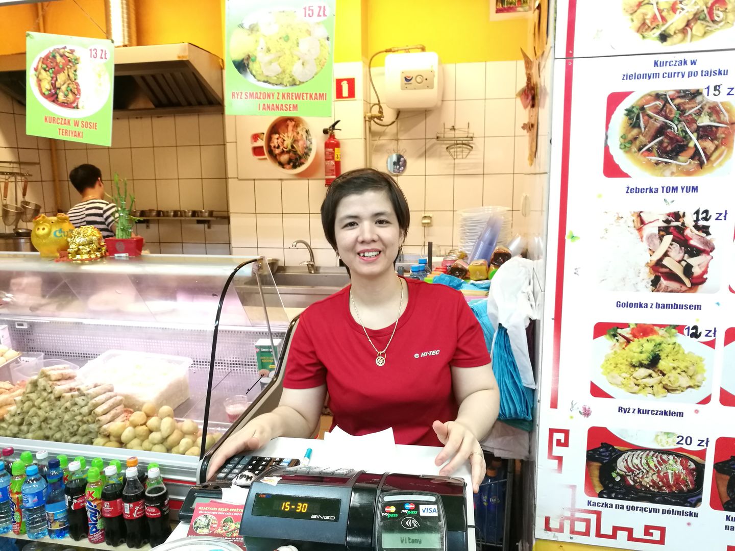 Wietnamska restauracja na targowisku Marywilska 44