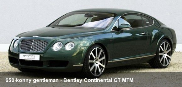 650-konny gentleman - Bentley Continental GT MTM