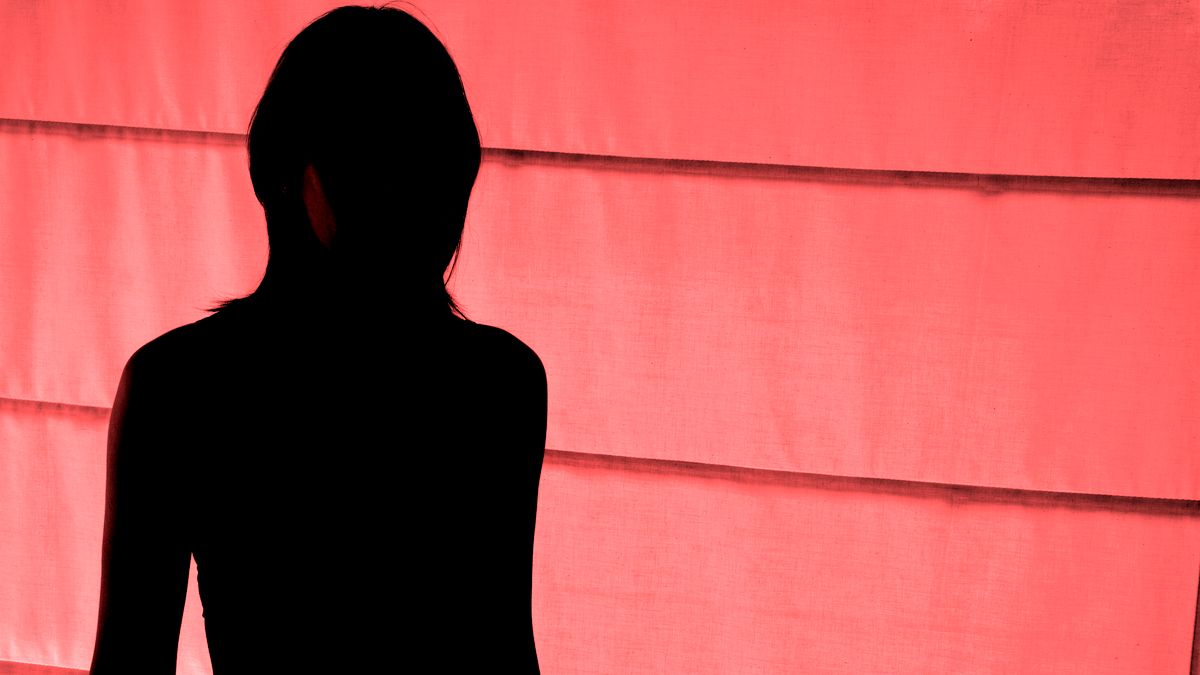 Woman working in sex industry