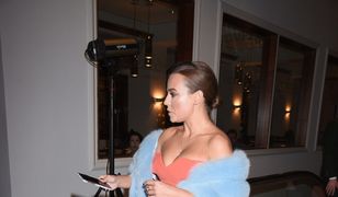 Anna Mucha na jubileuszu "M jak Miłość": niestety nadal nosi futra, to straszne