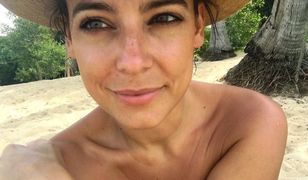 Anna Mucha na rajskich wakacjach