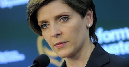 Joanna Mucha śpiewa w Sejmie