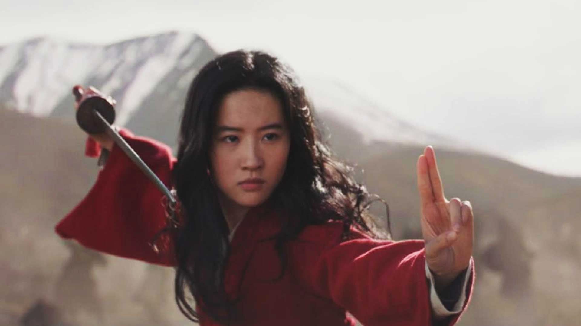 Kadr z filmu "Mulan" 