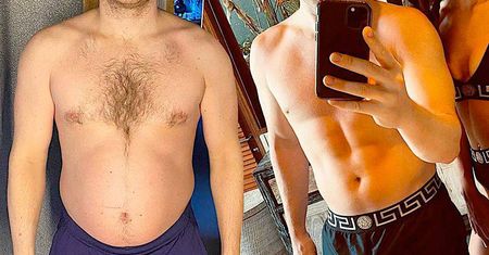 35-letni puszysty gwiazdor w niecałe dwa miesiące zmienił się w playboya! Jego metamorfoza powala