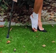 Anna Mucha z kontuzją