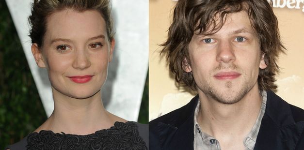 Mia Wasikowska dziewczyną Jesse Eisenberga?!