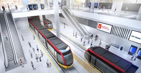 Tramwaje dojadą na Zachodni. Pod stacją powstanie najdłuższa sieć tuneli tramwajowych w Polsce