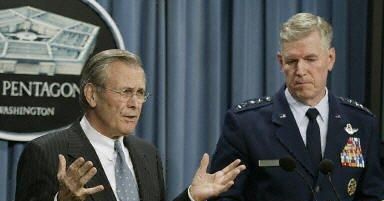 Rumsfeld i Myers: nie ma przerwy, są działania