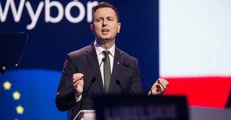 Władysław Kosiniak-Kamysz na konwencji PSL-Koalicji Polskiej. Uwziął się na jedną osobę