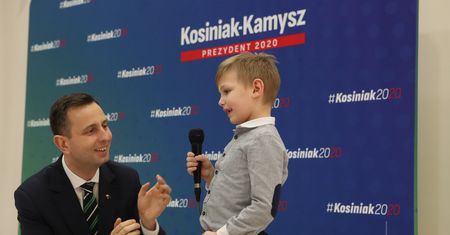 Wybory prezydenckie 2020. 8-latek zaskoczył Władysława Kosiniaka-Kamysza. Zadał mu "najważniejsze pytanie"