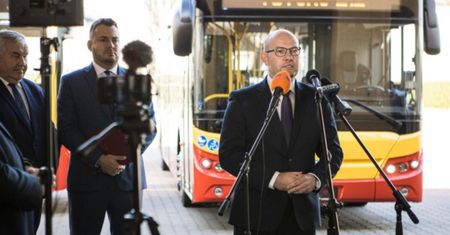 Na ulice Łomży wyjechały pierwsze autobusy elektryczne
