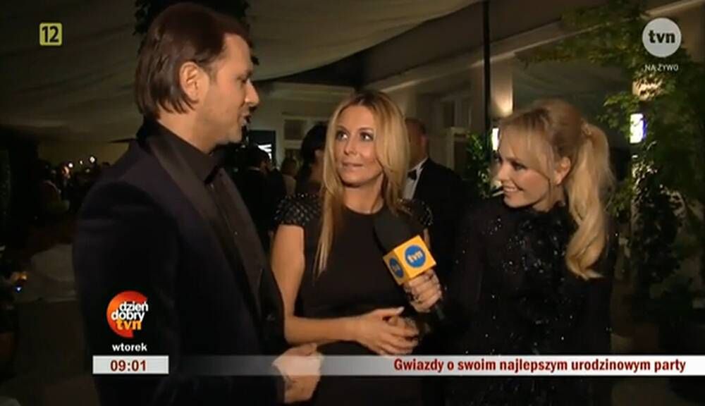 Małgorzata Rozenek, Radosław Majdan
Fotografia: screen z TVN