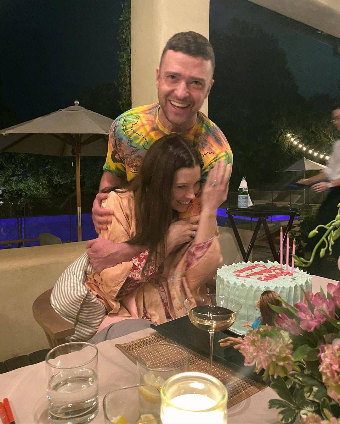 Jessica Biel i Justin Timberlake - świętują urodziny aktorki