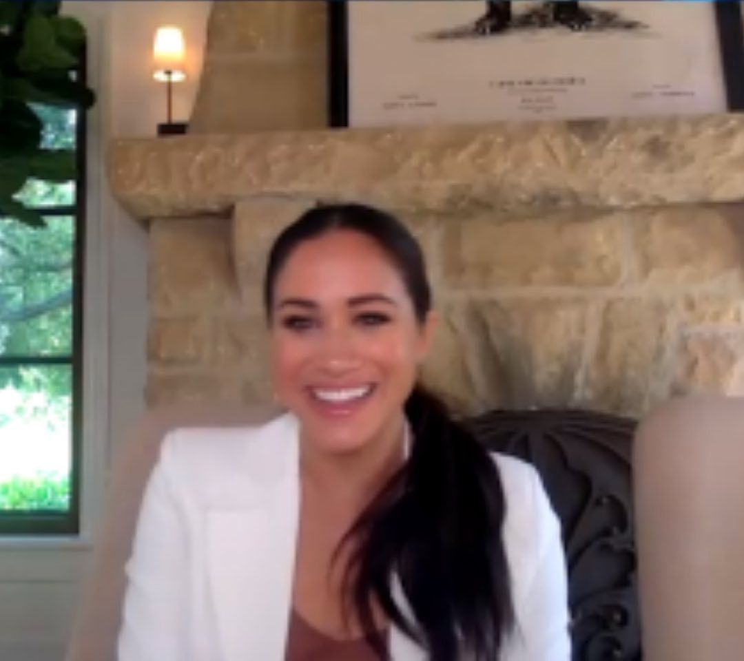 Meghan Markle udzieliła wywiadu w domowym zaciszu
