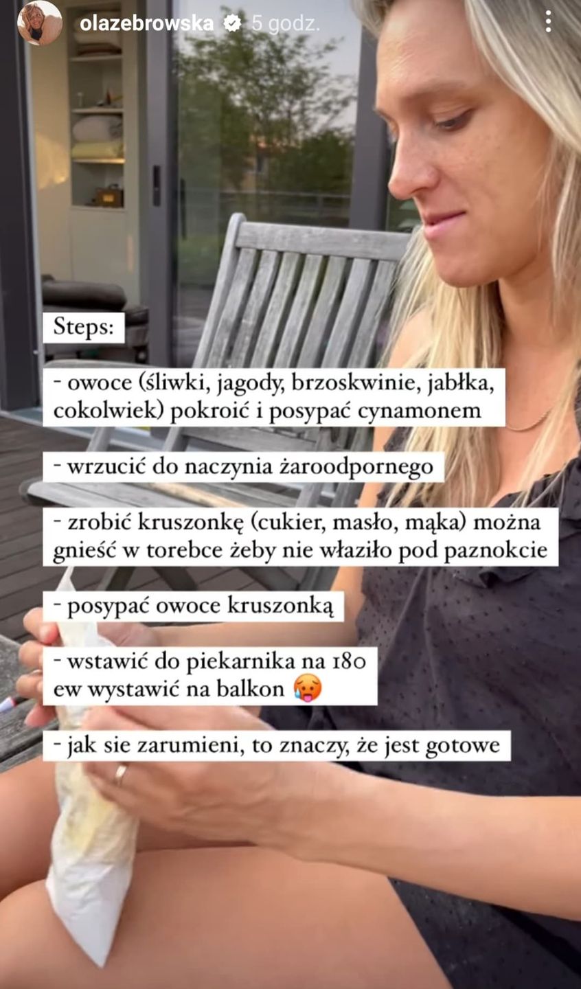 Ola Żebrowska - gdzie brzuch?