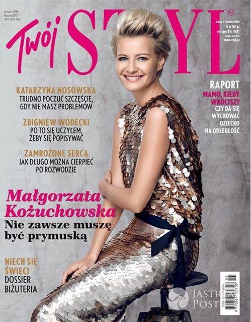 Małgorzata Kożuchowska - "Twój Styl" styczeń 2017