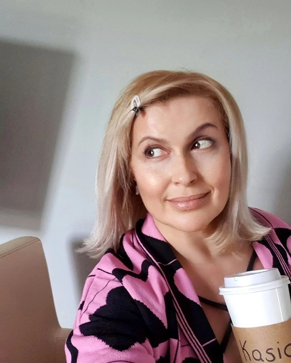 Katarzyna Skrzynecka bez makijażu
