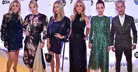 Gwiazdy na imprezie TVN-u przed finałem festiwalu w Gdyni: Monika Olejnik, Agnieszka Woźniak-Starak, Magdalena Boczarska