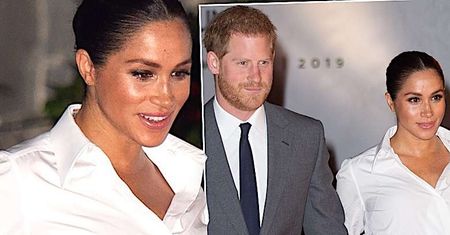 Odważny dekolt i rozcięcie. Meghan Markle udowodniła, że nawet w ciąży wygląda bardzo sexy!
