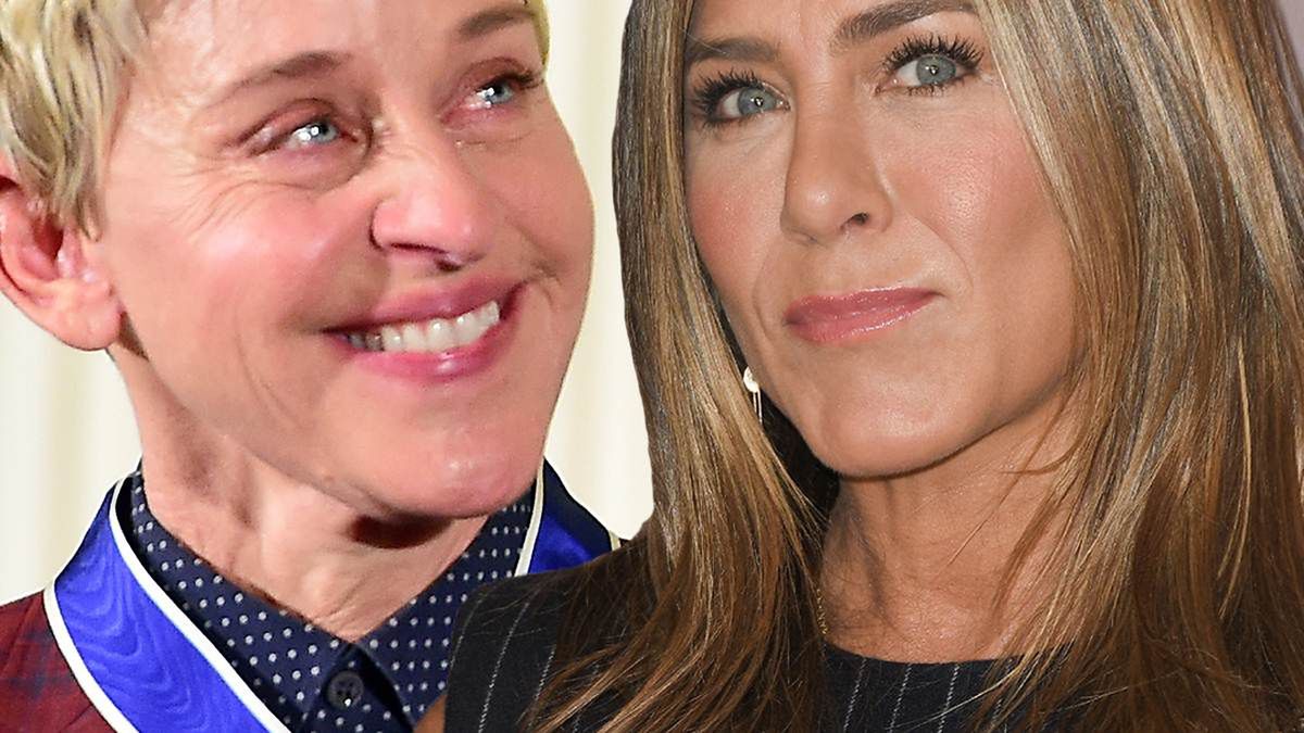 Jennifer Aniston i Ellen DeGeneres mają romans? Niedawno w tabloidach huczało od plotek. Teraz do sieci wypłynęło zdjęcie, na którym się całują