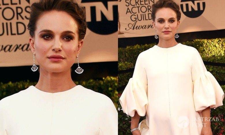 Natalie Portman na gali SAG Awards 2017 - stylizacja (sukienka: Dior)