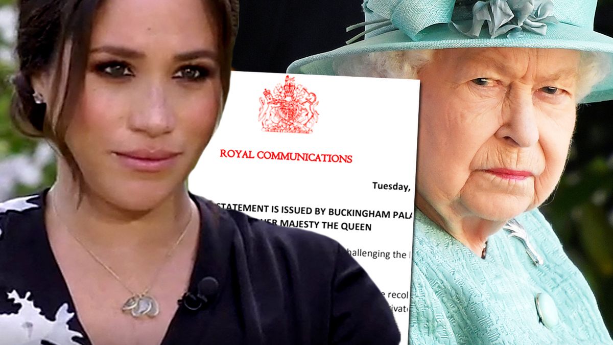Meghan Markle i królowa Elżbieta II