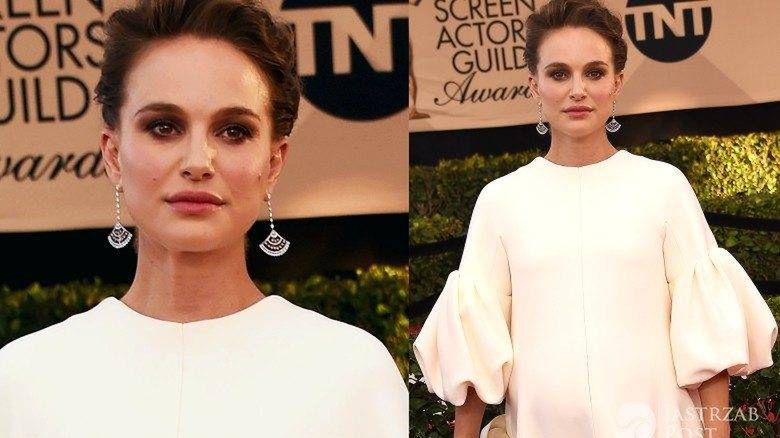 Natalie Portman na gali SAG Awards 2017 - stylizacja (sukienka: Dior)