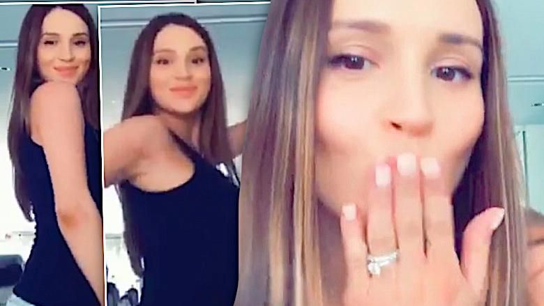 Marina tańczy w ciąży